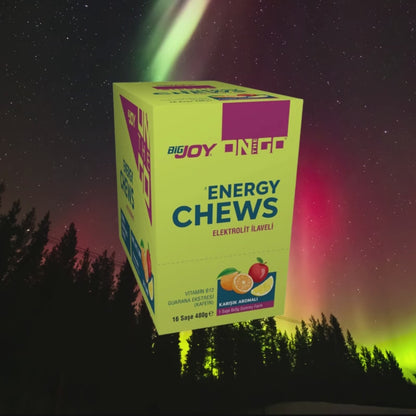 On The Go Energy Chews Elektrolit İlaveli Kutu (16 Adet)