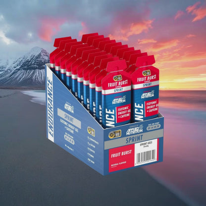 Applied Nutrition Endurance Sprint Kafeinli İzotonik Enerji Jeli Fruit Burst Aromalı Kutu (20 Adet)
