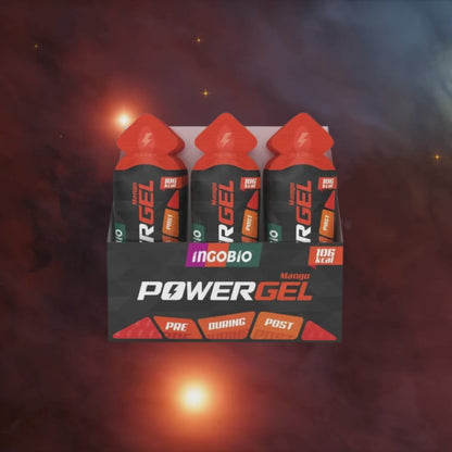 InGoBio PowerGEL Enerji Jeli Mango Kutu (15 Adet)