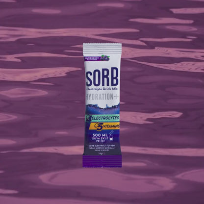 Электролитный порошок SORB, черничный, коробка (10 шт.)