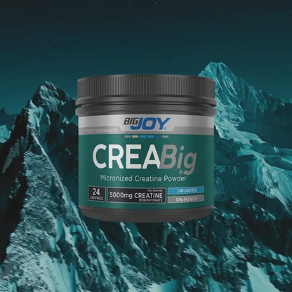 Bigjoy Sports Creabig Powder Aromasız (120 gr 24 Servis)