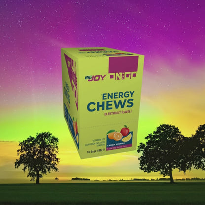 On The Go Energy Chews Elektrolit İlaveli Kutu (16 Adet)