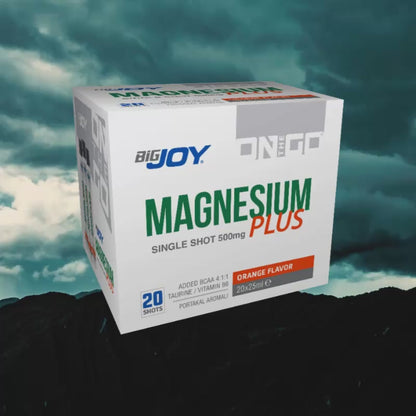 OnTheGo Magnesium Shot Orange Flavor Box (20 Shot)