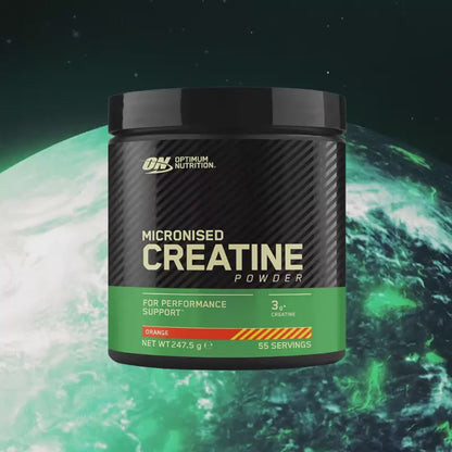 Optimum Nutrition Mikronize Kreatin Portakal Aromalı (247.5 gr 55 Servis)
