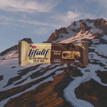 Lifalif Bitter Çikolatalı Yulaf Bar