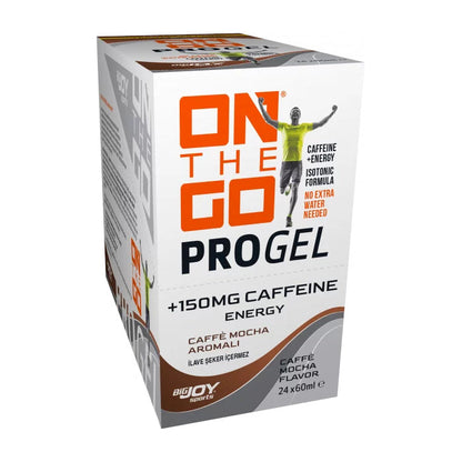 OnTheGo Caffeinated Progel Caffe Mocha Box (24 Pieces)