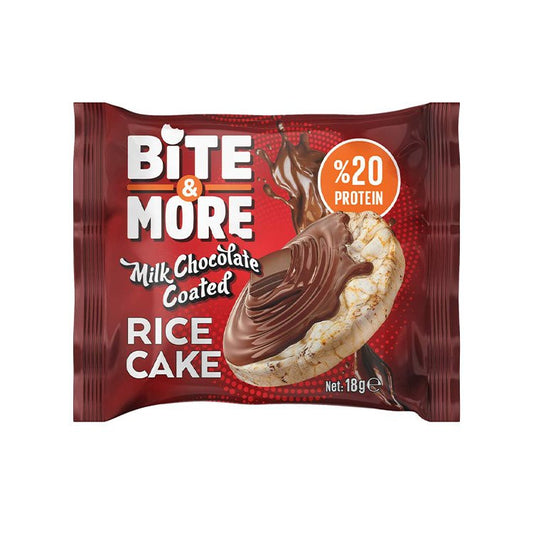 Bite & More Rice Cake Milk Chocolate Coated