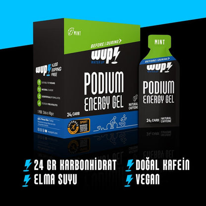 WUP Podium Energy Gel с кофеином и мятой