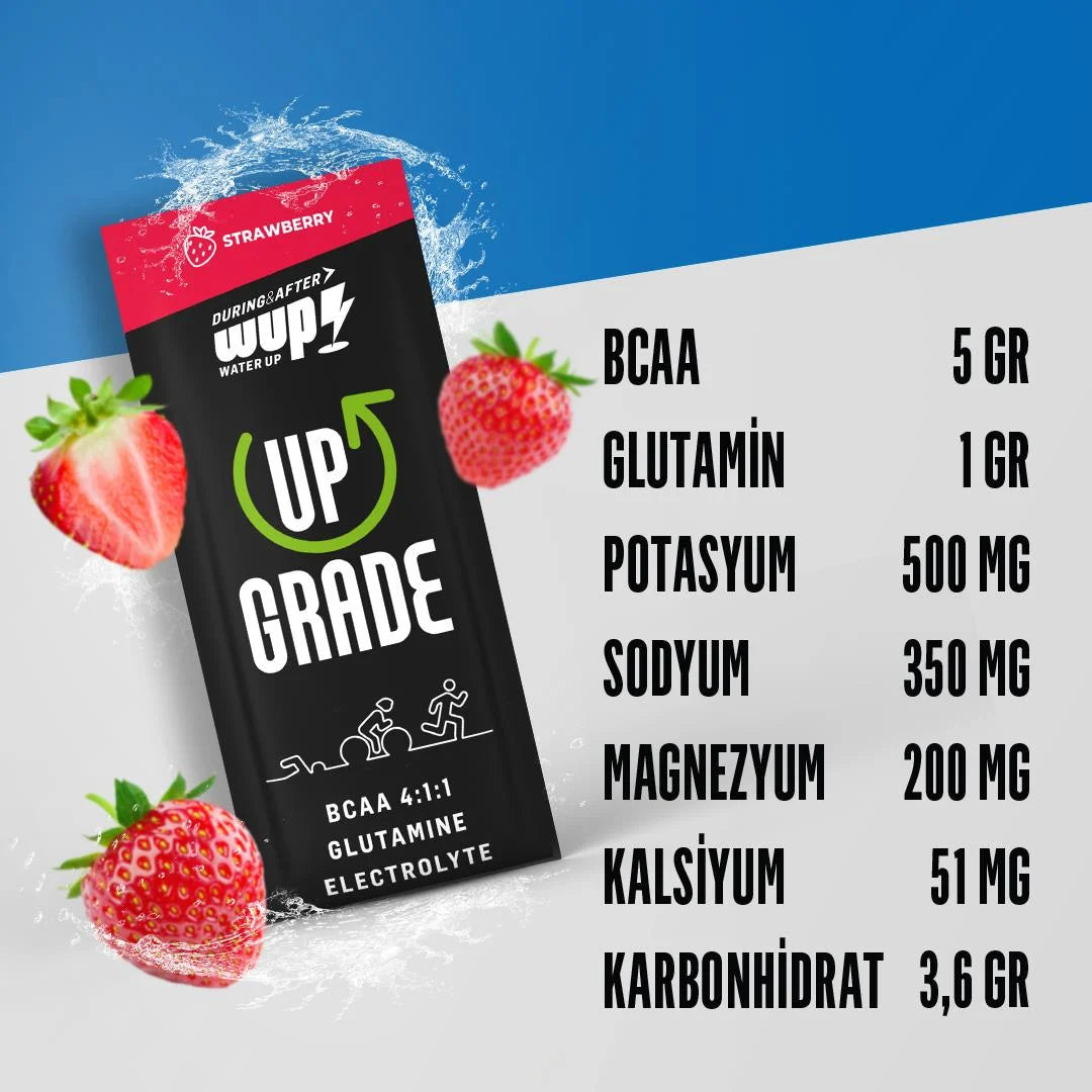 WUP Upgrade Çilekli Toz Efervesan Kutu (15 Adet)