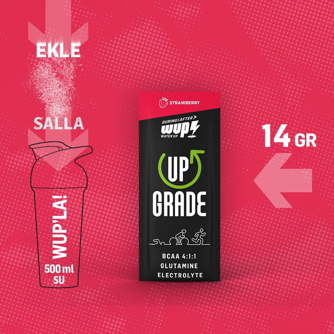 WUP Upgrade Çilekli Toz Efervesan Kutu (15 Adet)