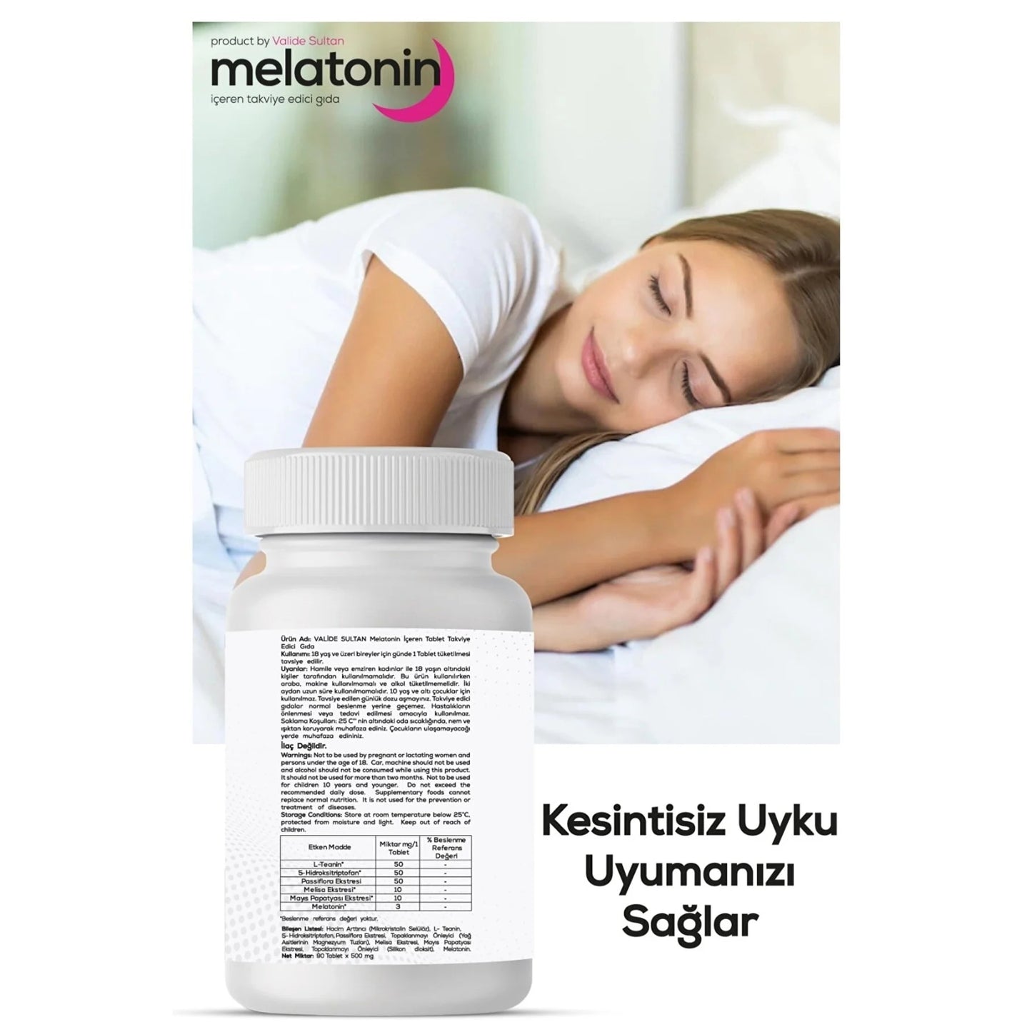 Valide Sultan Melatonin 90 Tablet