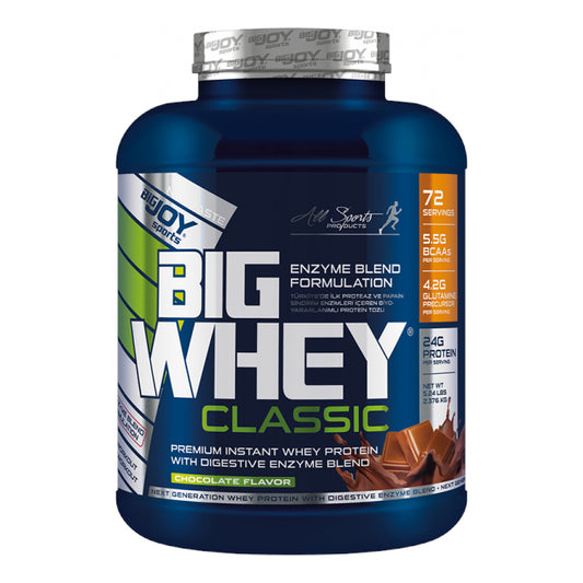 BigJoy BigWhey Classic Протеиновый порошок со вкусом шоколада, 72 порции (2448 г)